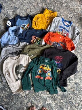 Bundle of 11 Toddler Boys Shirts